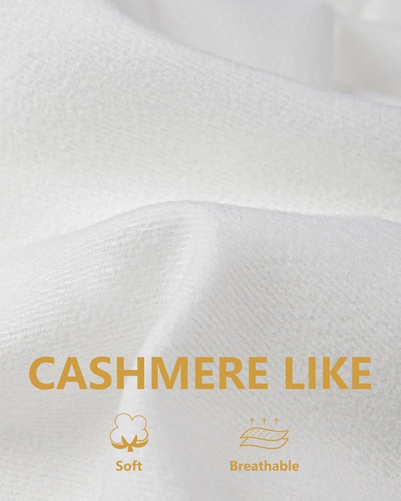 Sofier Pashmina Shawls And Wraps for Women for Evening Dress Warm Winter Scarf Wedding Bride Bridesmaid Gifts Cashmere Feel - Image 3